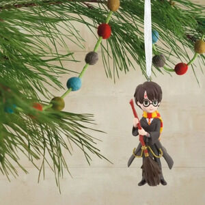 Harry Potter Broomstick Christmas Ornament Hallmark Wizarding World  2022